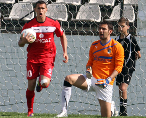 Bawab a marcat ieri al 7-lea gol din acest campionat // Foto: Ştefan Constantin