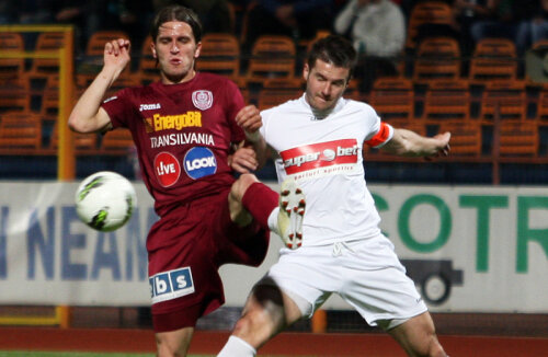 Vranjes are 2 goluri în tricoul clujenilor, în 9 partide disputate