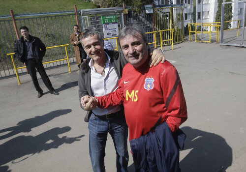 Gigi Becali şi Mihai Stoichiţă