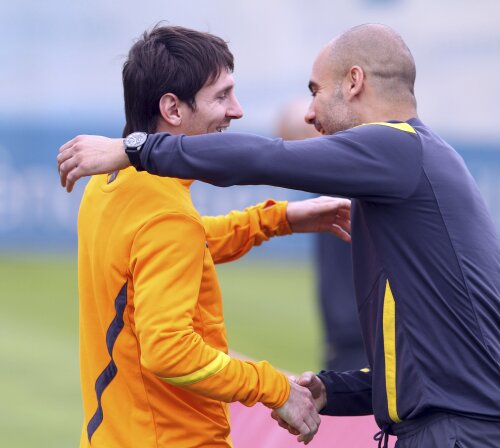 Messi și Guardiola vor capta atenția la duelul cu Malaga (Foto: Reuters)