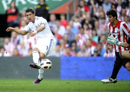 Cristiano Ronaldo a marcat de două ori în turul cîștigat de Real cu 4-1