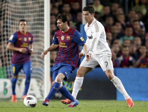 Plătiți cu 10,5, respectiv 12 milioane de euro pe an, Messi și Ronaldo au cele mai mari salarii dintre fotbaliști (Foto: Reuters)
