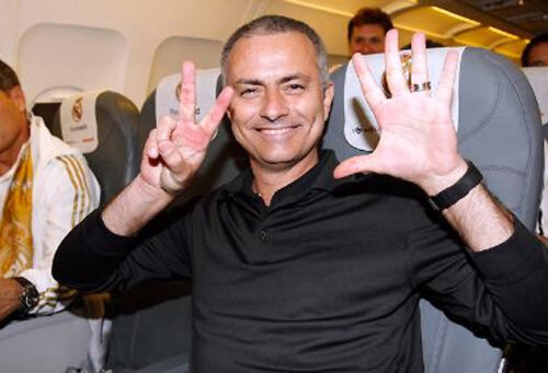 Mourinho a bifat al 7-lea titlu de campion din carieră (sursa foto: REALMADRID.COM)