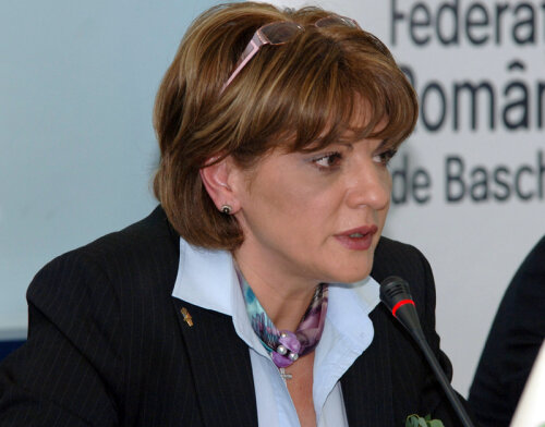 Carmen Tocală ocupă în acest moment postul de preşedinte al Federaţiei Române de Baschet