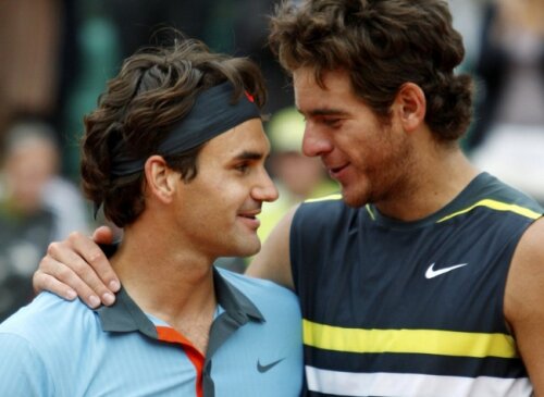 Federer și Del Potro s-au confruntat în ianuarie la Australian Opesn. Elvețianul s-a impus cu 6-4, 6-3, 6-2