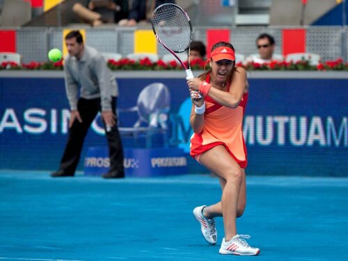 Sorana a debutat cu dreptul pe noua zgură de la Madrid