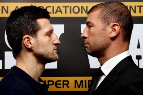 Carl Froch şi Lucian Bute