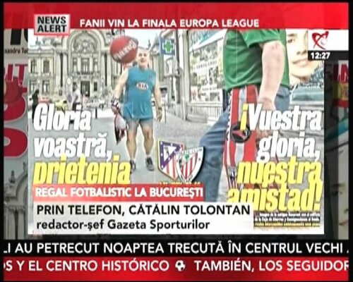 Gazeta în spaniolă la Realitatea TV