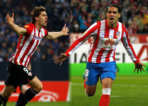 Falcao si Llorente foto: reuters