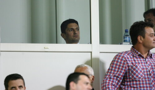 Răzvan a fost suspendat şi a văzut meciul din tribună