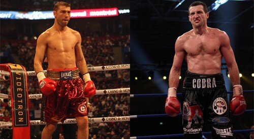 Lucian Bute și Carl Froch