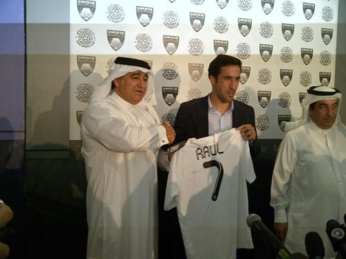 Raul a fost prezentat oficial la formația Al Sadd, din Qatar