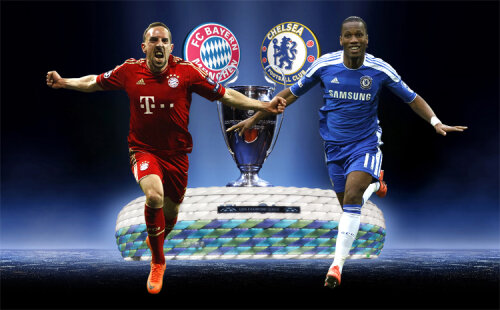Ribery şi Drogba vor lupta în această seară pentru cel mai important trofeu inter-cluburi