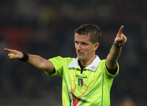 Daniele Orsato este arbitrul finalei Cupei României Foto: zimbio.com