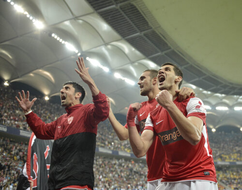 Bucurie Dinamo foto: Raed Krishan