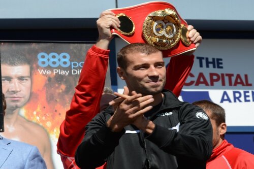 Lucian Bute, campion mondial IBF Foto: Alex Nicodim (Nottingham)