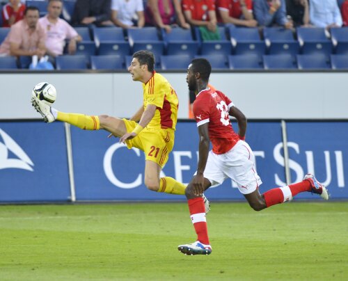 Daniel Niculae e unul dintre ”veteranii” lîngă care tinerii pot crește la ”națională” (foto: Cristi Preda)
