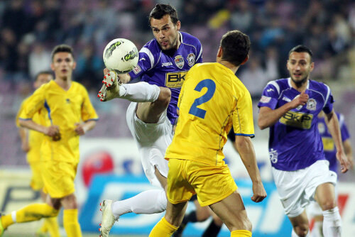Sezonul trecut, Goga a marcat de 6 ori în cele 18 meciuri jucate de el pentru Timișoara, în Liga a 2-a