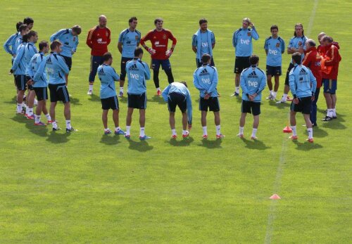 Spania e marea favorită. foto: Reuters