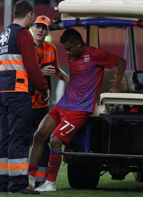 Tatu s-a accidentat grav în derby-ul cu Dinamo