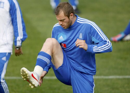 Avraam Papadopoulos a părăsit lotul naţionalei Greciei. foto: Reuters