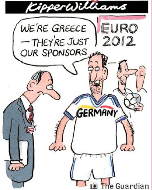 Caricatura apărută în The Guardian