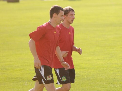 Liviu Antal (foto dreapta) vrea să se impună rapid în primul 