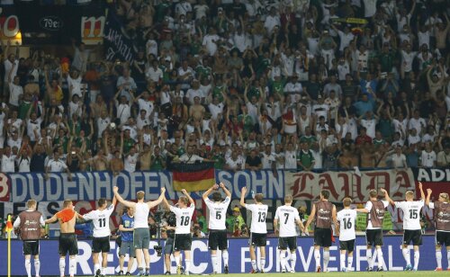 Germania rupe un blestem cu care se confruntă la turneele finale
FOTO: reuters