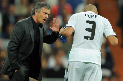 Mourinho i-a reamintit conaţionalului Pepe secretul defensivei de fier