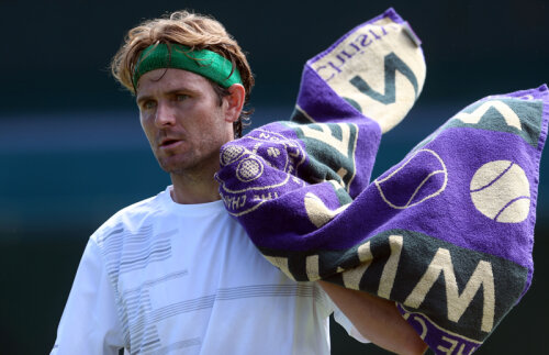 Mardy Fish şi-a atins performanţa de vîrf la Wimbledon anul trecut, cînd a ajuns în 