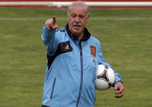 Del Bosque poate atinge în această seară o nouă performanţă: cucerirea trofeului Euro 2012