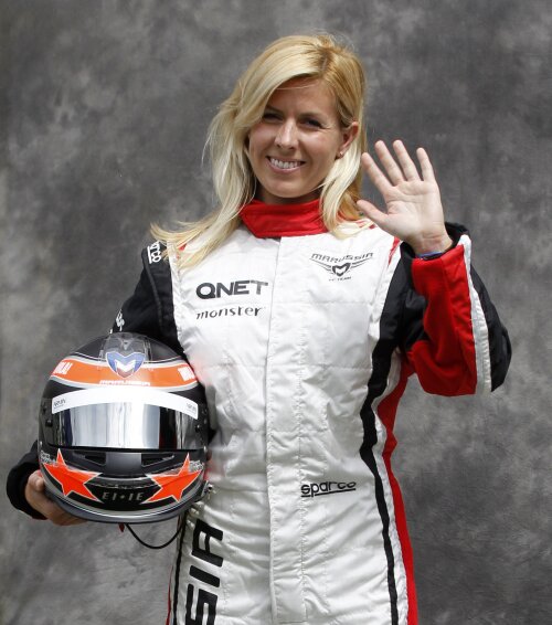 Maria de Villota are șanse minime să mai piloteze în F1 (foto: Reuters)