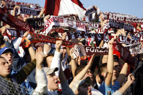 Suporterii rapidişti vor mai putea intra pe Giuleşti doar cu bilete