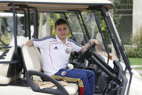 Claudiu Bumba va juca la Roma // Foto: Alex Nicodim