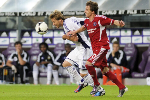 Adversarii Stelei s-au făcut de rîs în faţa lui Anderlecht în turul trei preliminar al CL