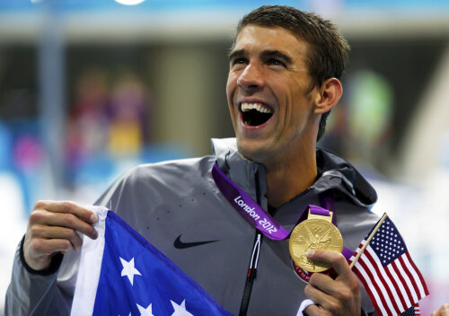 Michael Phelps a reuşit să cucerească mai multe medalii de aur decît întregul lot olimpic al României.