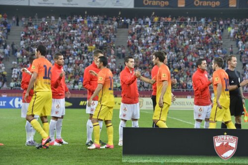Dinamo a pierdut amicalul cu Barcelona, 0-2