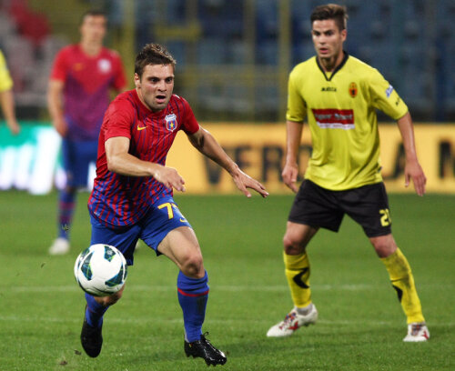 Adrian Popa a avut o prestaţie bună în meciul de debut la Steaua.