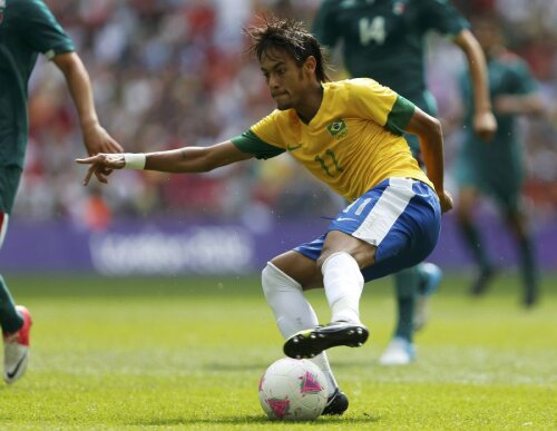 Neymar e favoritul lui Pele. foto: Reuters