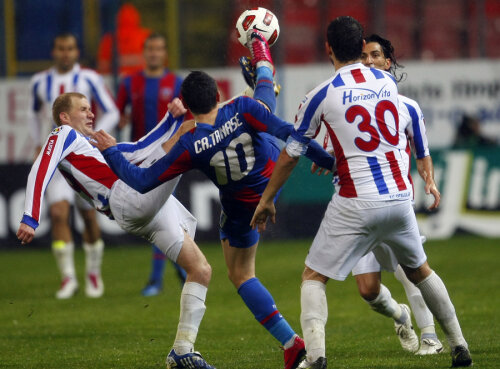 Campionatul trecut, Steaua a bătut de două ori Galaţiul, un dublu 2-1