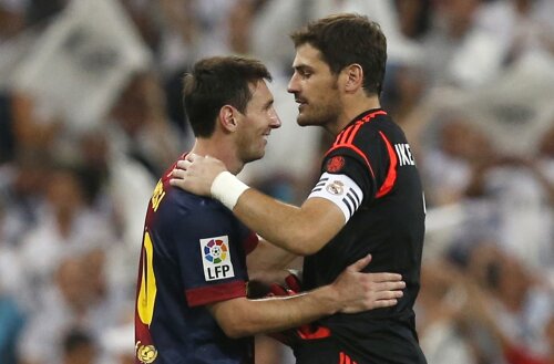 Messi și Casillas (foto: reuters)