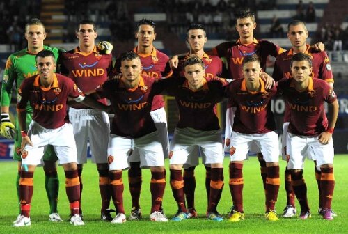 Echipa de start a ”tineretului” Romei