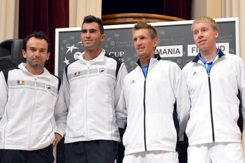 Meciul de dublu al întîlnirii cu Finlanda are loc sîmbătă de la ora 15:00