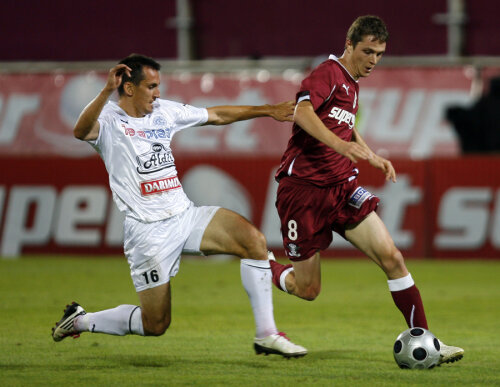 Rapidiştii nu au pierdut niciodată în faţa Gloriei pe teren propiu.