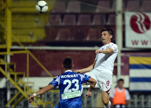 Marius Bilaşco a debutat la Rapid în meciul cu Bistriţa, scor 3-1.