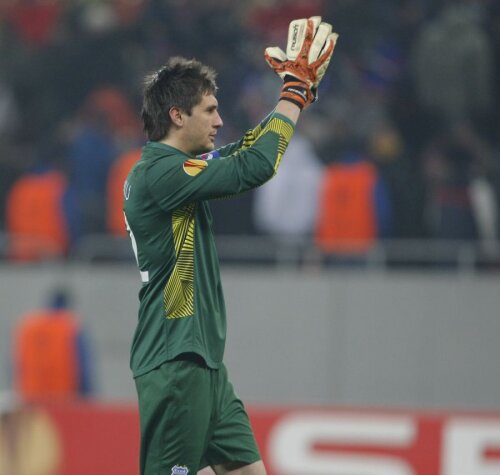 Tătăruşanu va apăra poarta Stelei şi în acest sezon de Europa League