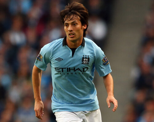 Cu 14 milioane de euro pe sezon, David Silva este al 4-lea în topul celor mai bine plătiţi jucători, după Eto'o (20), Cristiano (16) şi Ibrahimovici (14,5) // Foto: Guliver/GettyImages