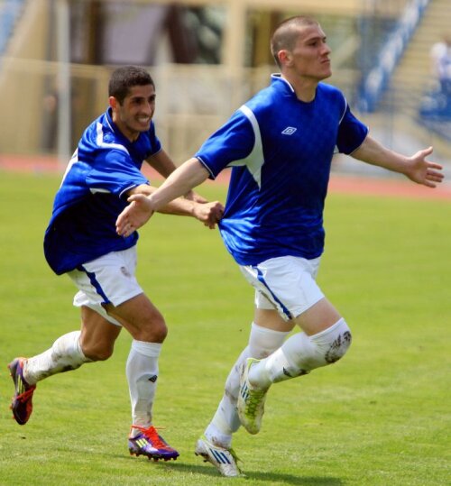 Ivan Petrovici a marcat ieri primul său gol în Liga 1 MediafaxFoto