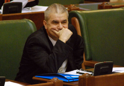 Iordănescu a rostit doar 214 cuvinte în plenul Senatului.