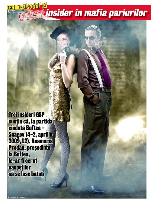 Fotomontaj GSP, Dan Bucur